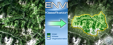 Satellitenbild-Klassifikation Landnutzung